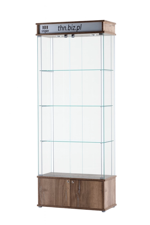 Witryna szklana z szafką KOLORADO